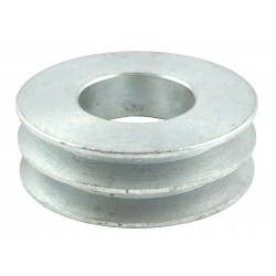 124x59.50 ATV mower pulley 2 belts