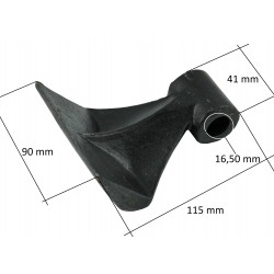 Bijak, nóż młotkowy, młotek bijakowy do kosiarki bijakowej 16 mm, 790 g EFGC, EFGCH, STARK, GEO, KELFRI, SANCO