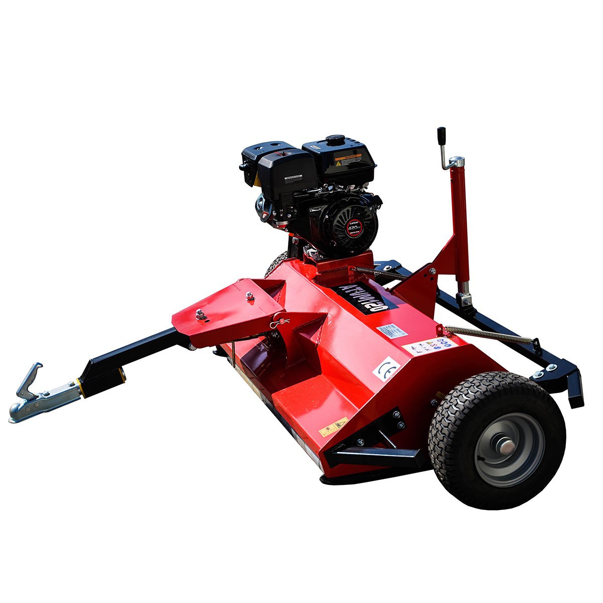 petrol mowers to atv - Petrol flail mower ATVE 120 for QUAD / Loncin G120F