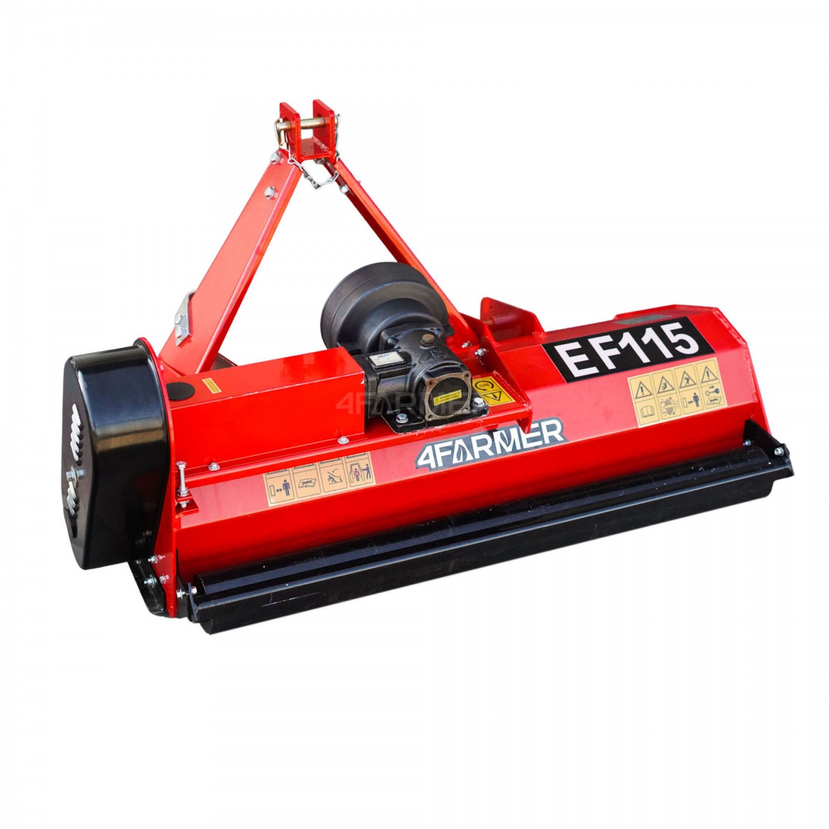 Flail mower EF 105 4FARMER - red