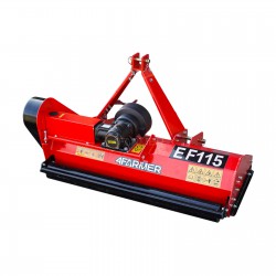 Flail mower EF 125 4FARMER - red