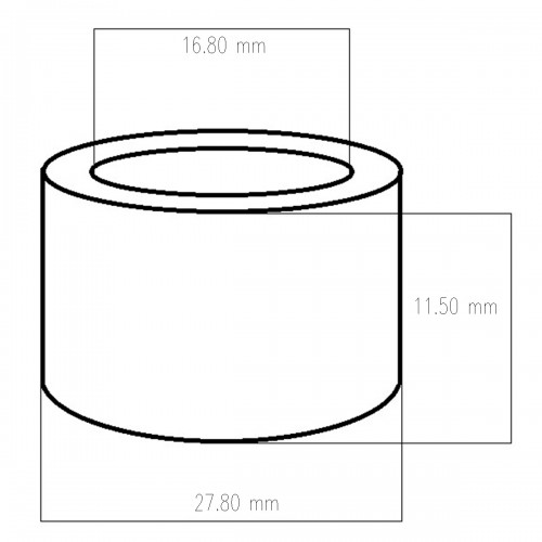 Bushing M16 / 11.50 mm / Y-type blades for EFGC / EFGCH / EFGCN flail mower