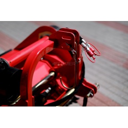 Flail mower with a hydraulic shift DPH 175 4FARMER