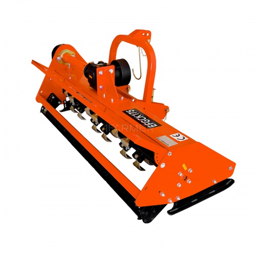 Flail mower EFGC-K 175, opening 4FARMER hatch - orange