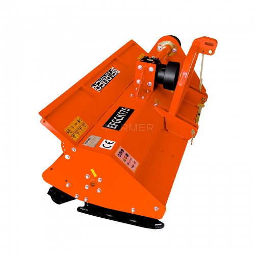 Flail mower EFGC-K 175, opening 4FARMER hatch - orange