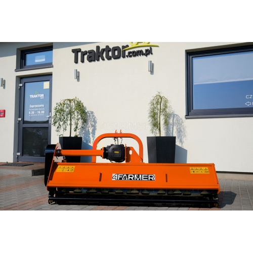 Flail mower EFGC-K 175, opening 4FARMER hatch - orange