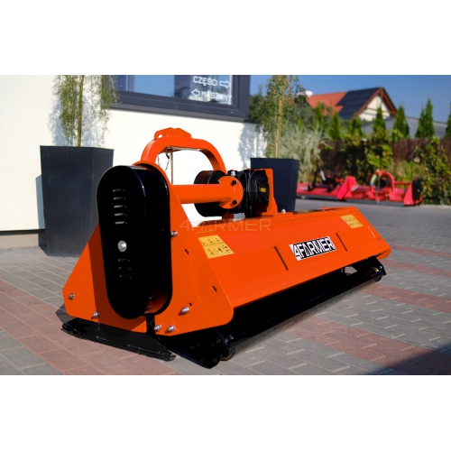 Flail mower EFGC-K 175, opening 4FARMER hatch - orange