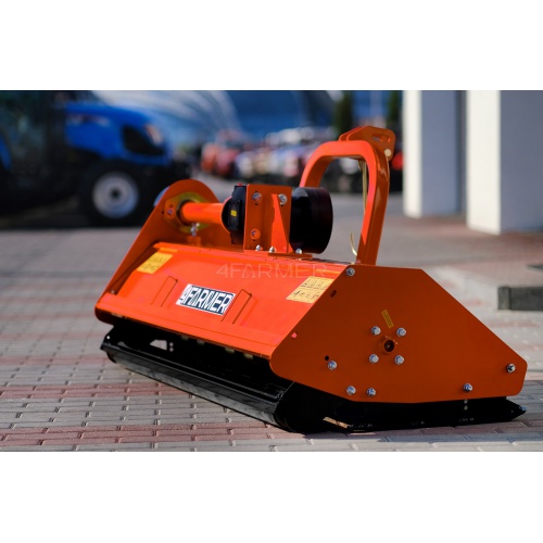 Flail mower EFGC-K 175, opening 4FARMER hatch - orange
