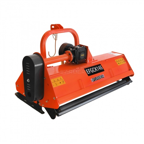 Flail mower EFGC-K 155, opening 4FARMER hatch - orange