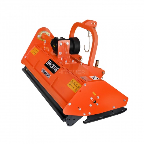 Flail mower EFGC-K 155, opening 4FARMER hatch - orange