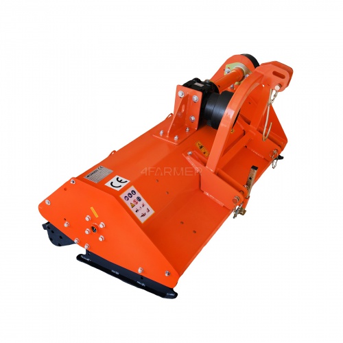 Flail mower EFGC-K 155, opening 4FARMER hatch - orange