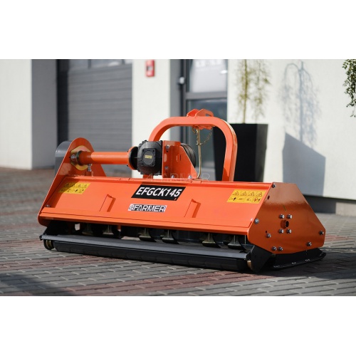 Flail mower EFGC-K 155, opening 4FARMER hatch - orange