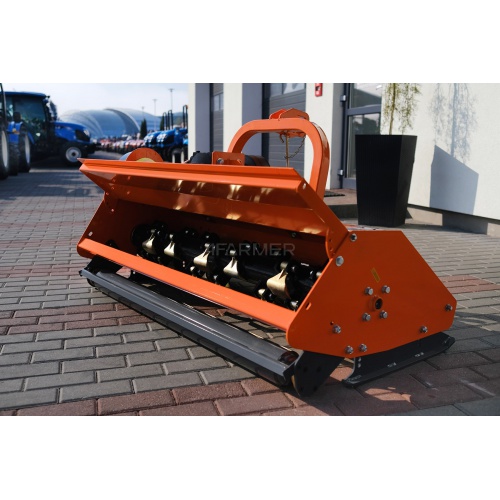 Flail mower EFGC-K 155, opening 4FARMER hatch - orange