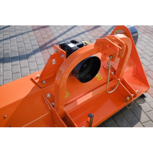 Flail mower EFGC-K 155, opening 4FARMER hatch - orange