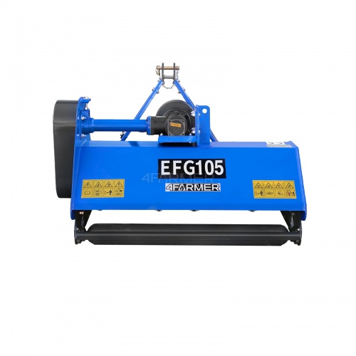 Flail mower EFG 105 4FARMER - blue
