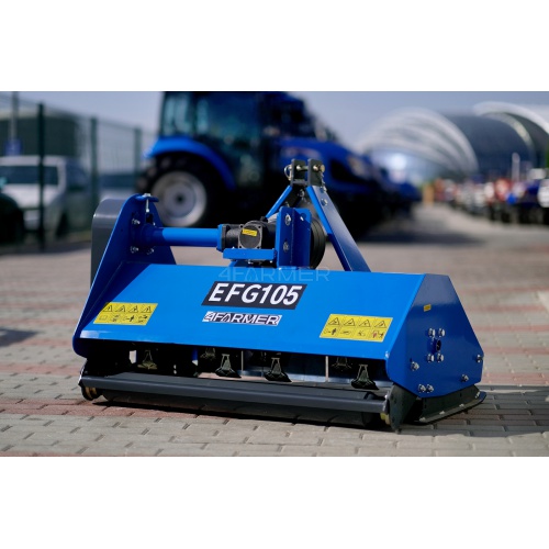 Flail mower EFG 105 4FARMER - blue