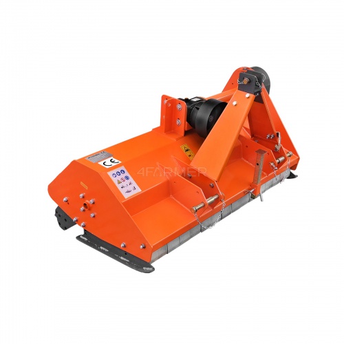 Flail mower EFG 115 4FARMER - orange