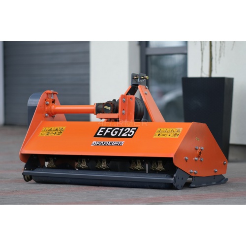 Flail mower EFG 115 4FARMER - orange