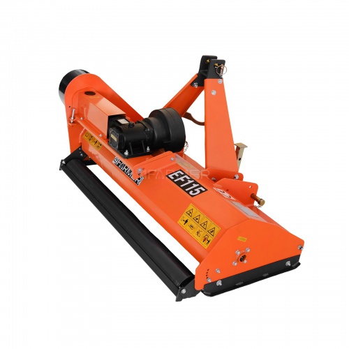 Flail mower EF 115 4FARMER - orange