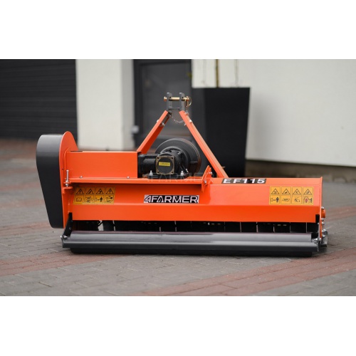 Flail mower EF 115 4FARMER - orange