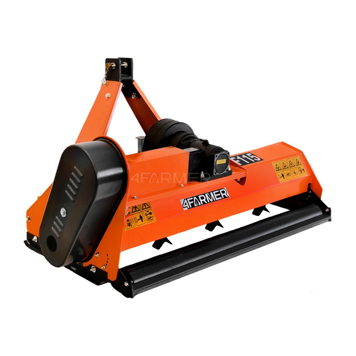 flail movers - Flail mower EF 125 4FARMER - orange