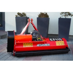 Flail mower EF 135 4FARMER - red