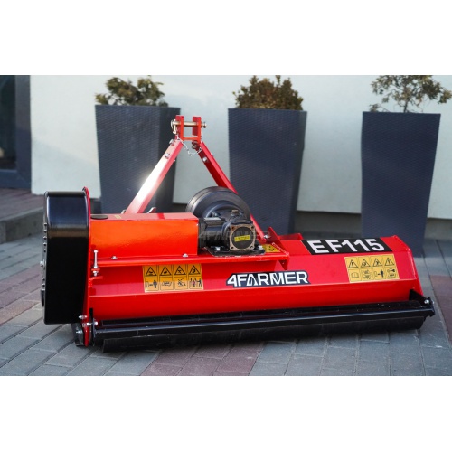 Flail mower EF 135 4FARMER - red