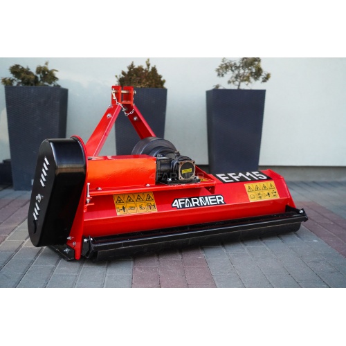 Flail mower EF 135 4FARMER - red