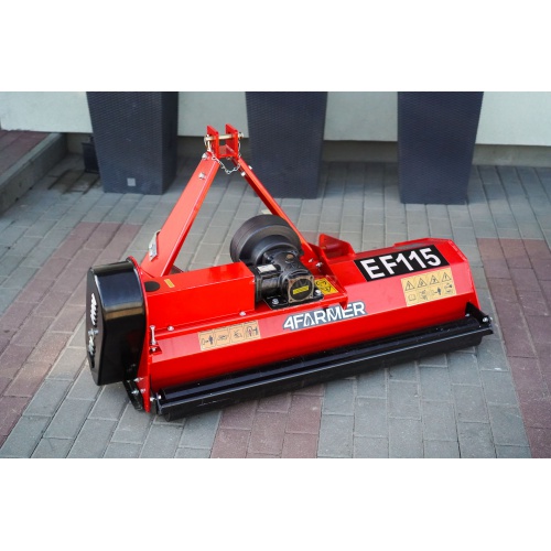 Flail mower EF 135 4FARMER - red