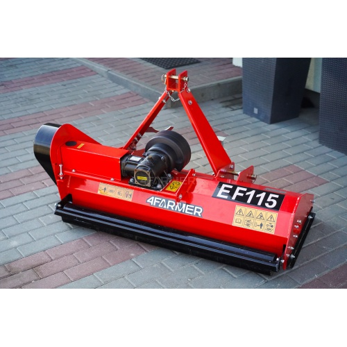 Flail mower EF 135 4FARMER - red