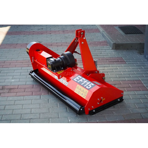 Flail mower EF 135 4FARMER - red
