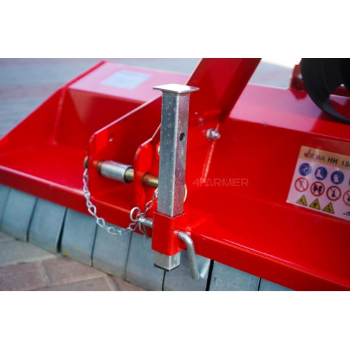 Flail mower EF 135 4FARMER - red