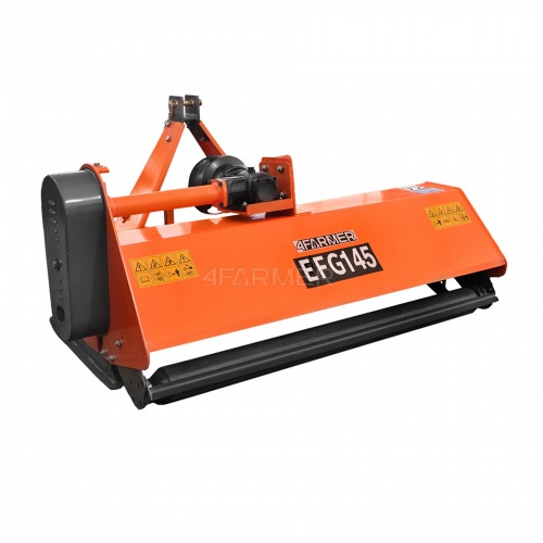 Flail mower EFG 135 4FARMER - orange (Y knives)