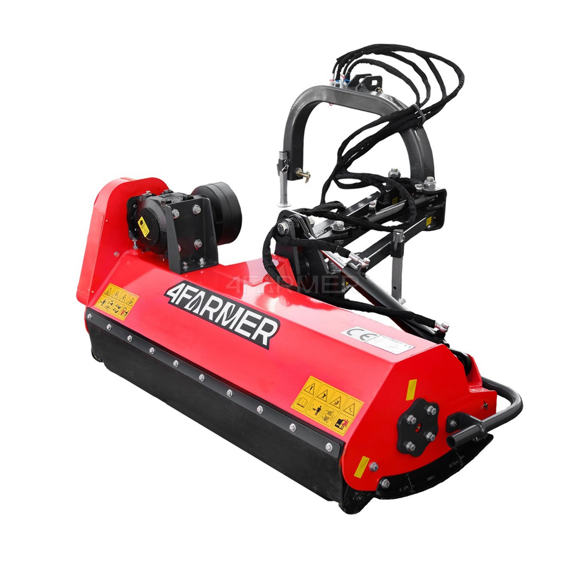 AGLK 125 4FARMER light boom flail mower - red