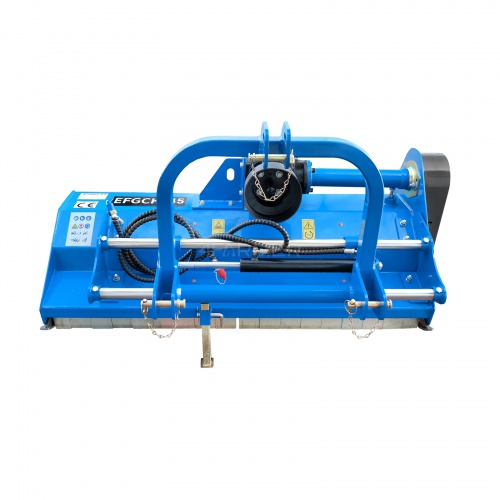 Flail mower with a hydraulic shift EFGC-KH 135 - opened flap