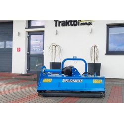 Flail mower with a hydraulic shift EFGC-KH 135 - opened flap