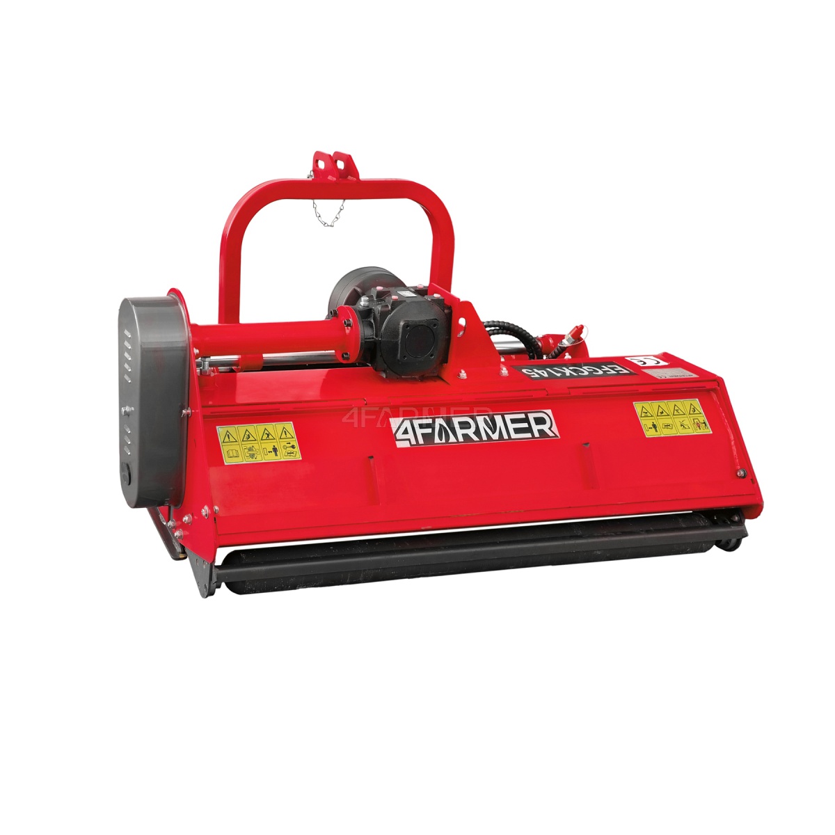 efgch heavy sliding - Flail mower with a hydraulic shift EFGCK-H 155 - opened flap