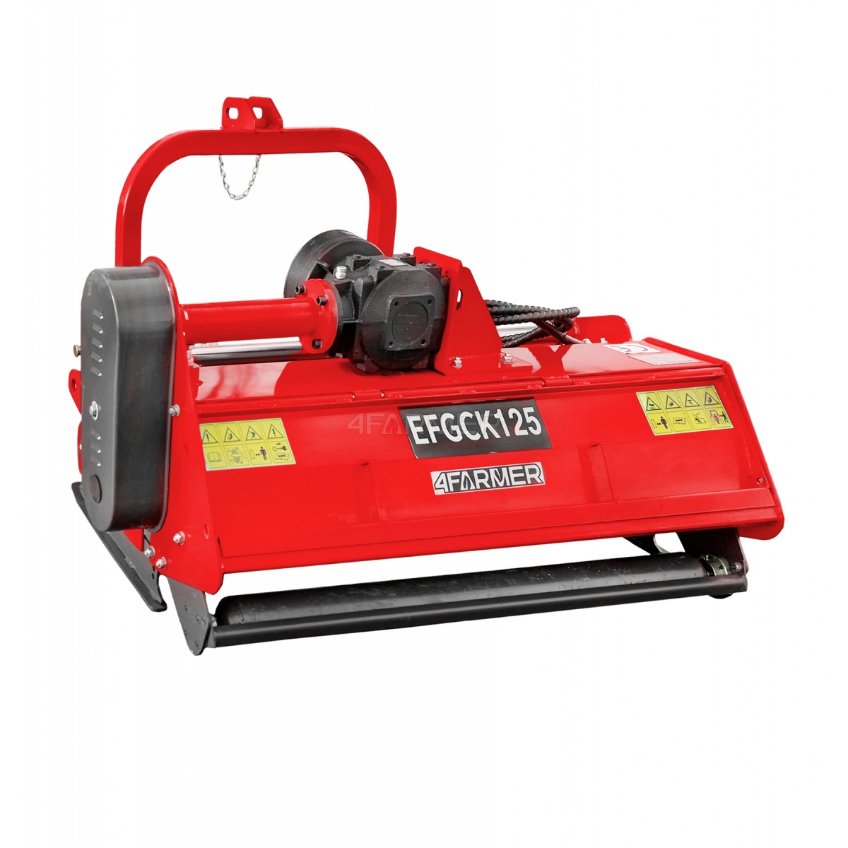 efgch heavy sliding - Flail mower with a hydraulic shift EFGCK-H 125 - opened flap