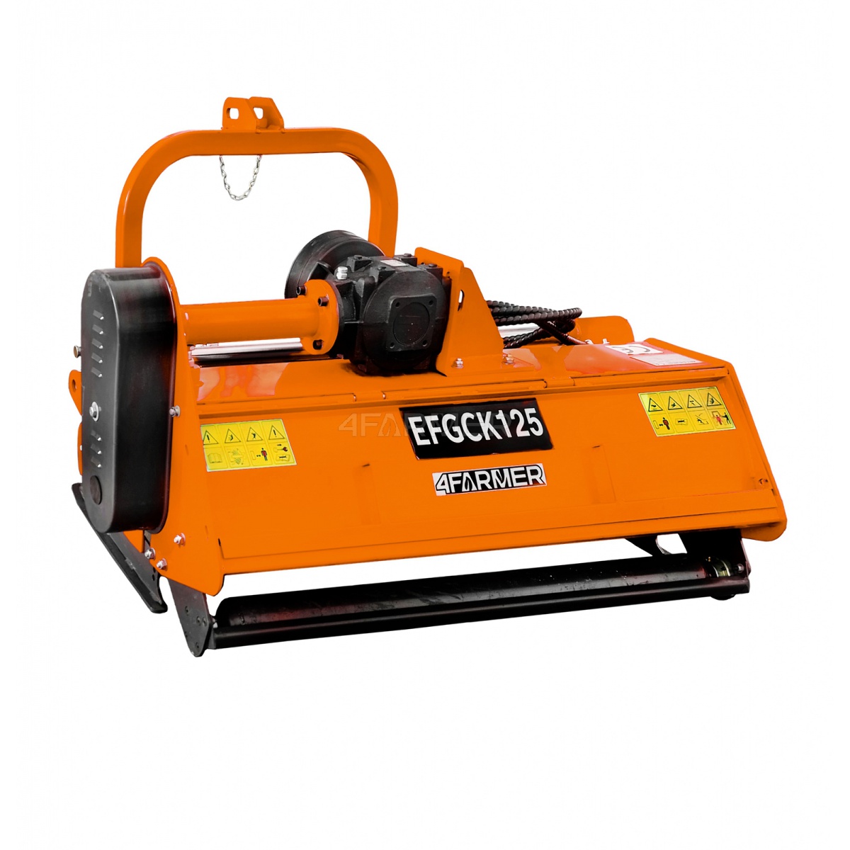 efgch heavy sliding - Flail mower with a hydraulic shift EFGCK-H 125 - opened flap