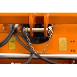 Flail mower with a hydraulic shift EFGCK-H 115 - opened flap
