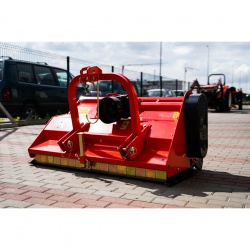Kosiarka bijakowa EFGC-K 145 otwierana klapa 4FARMER - czerwona