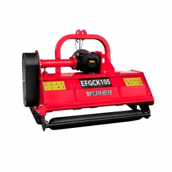Flail mower EFGC-K 105, opening 4FARMER hatch - red