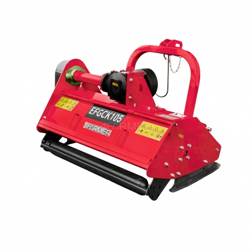 Flail mower EFGC-K 105, opening 4FARMER hatch - red