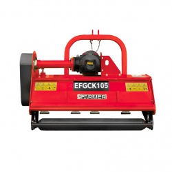 Flail mower EFGC-K 105, opening 4FARMER hatch - red