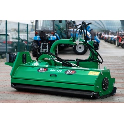 Flail Mower with an outreach arm AGF 180 with valves