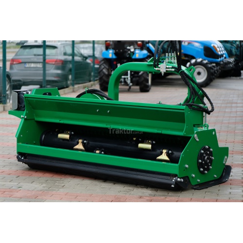 Flail Mower with an outreach arm AGF 180 with valves