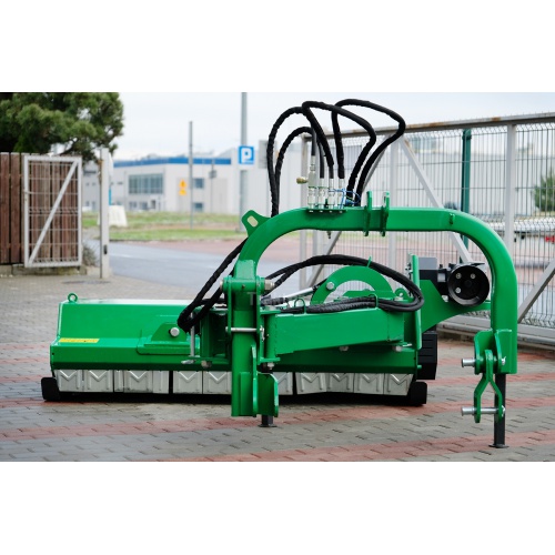 Flail Mower with an outreach arm AGF 180 with valves