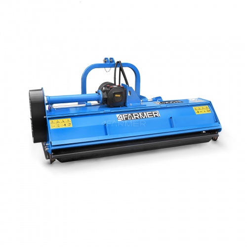 Flail mower with a hydraulic shift EFGCK-H 175 - opened flap