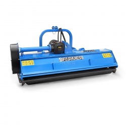 Flail mower with a hydraulic shift EFGCK-H 165 - opened flap