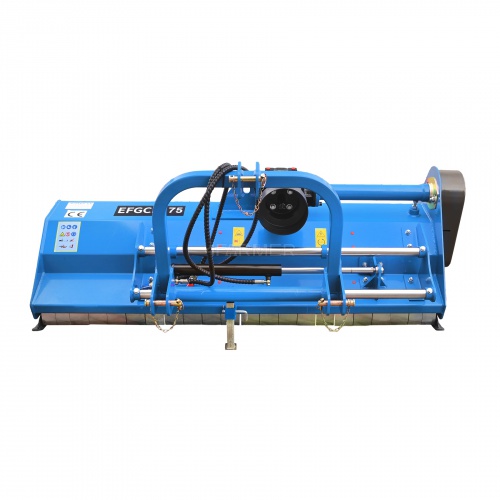 Flail mower with a hydraulic shift EFGCK-H 165 - opened flap